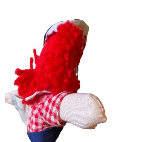 Raggedy Andy Doll - 8.5 Inches Long - With Embroidered Sailor Cap! - Picture 10 of 10